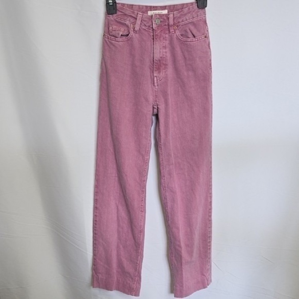 PacSun 90's Boyfriend Jeans In Pink, High Rise, Straight Leg, Womens Waist 22"